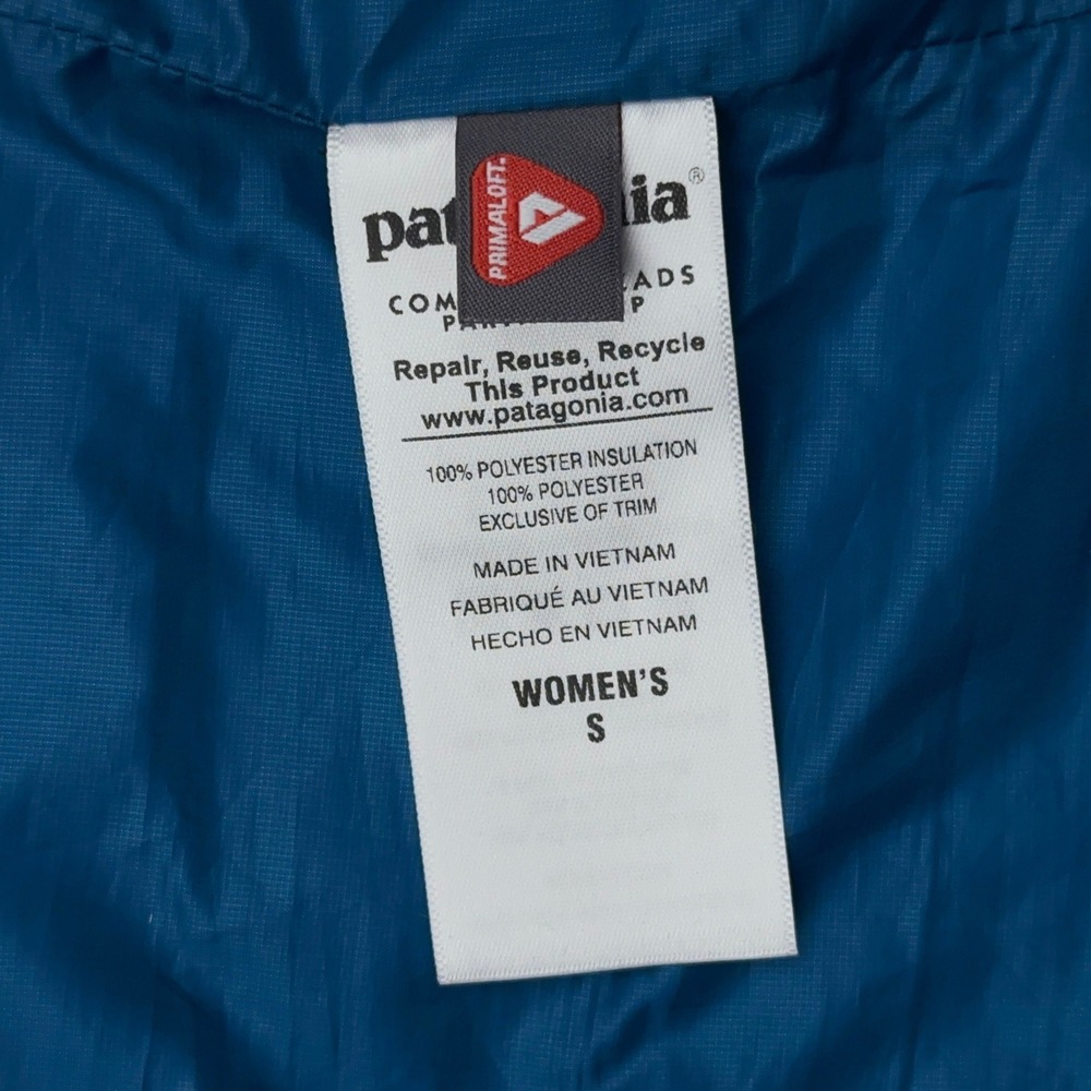 Patagonia Nano Puff Vest Women's Small Blue Ultramarine Quilted Insulated 84246 - Picture 4 of 9